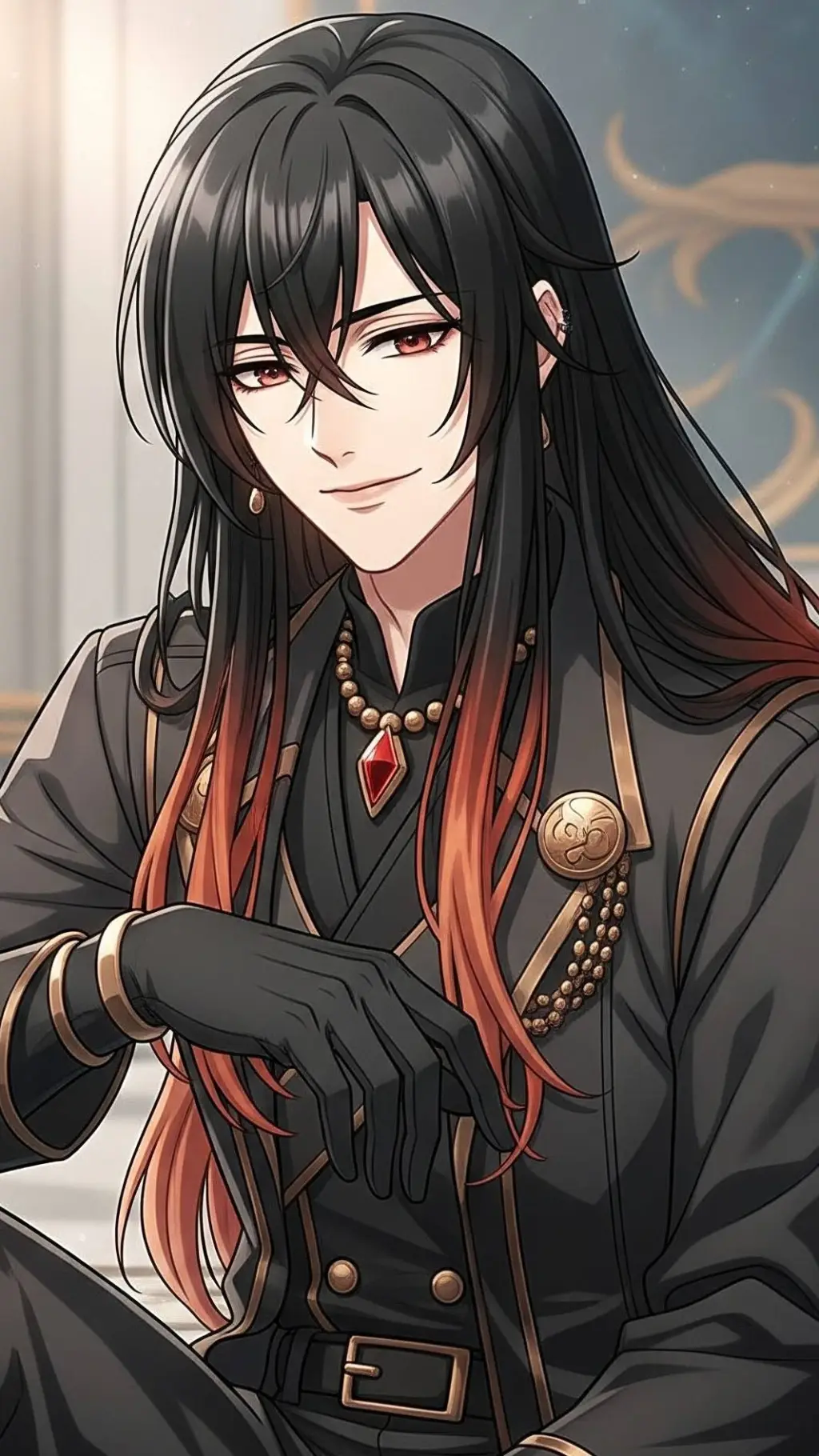 ai character: ♥︎ Hades ☾ background