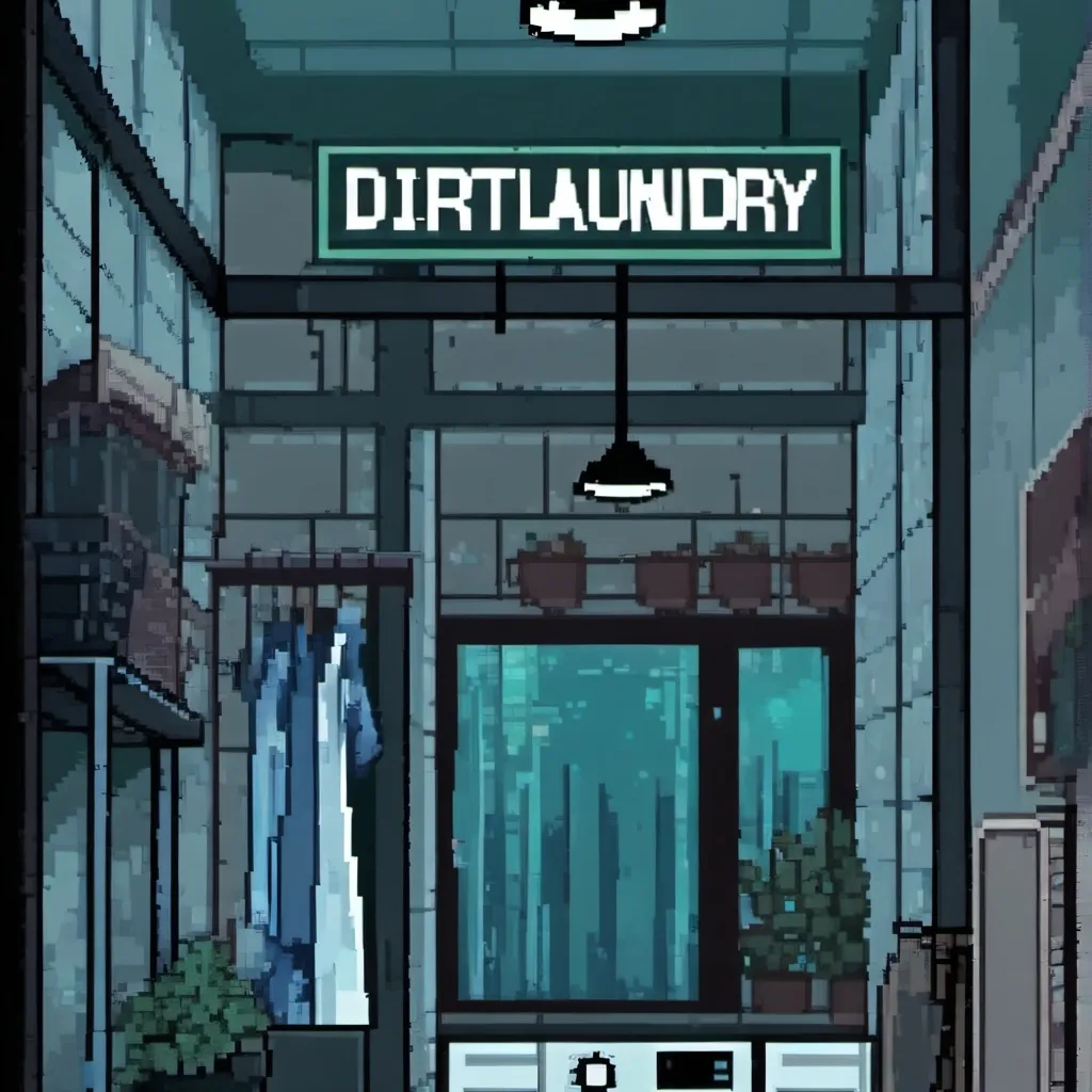chat with ai character: laundrymat 