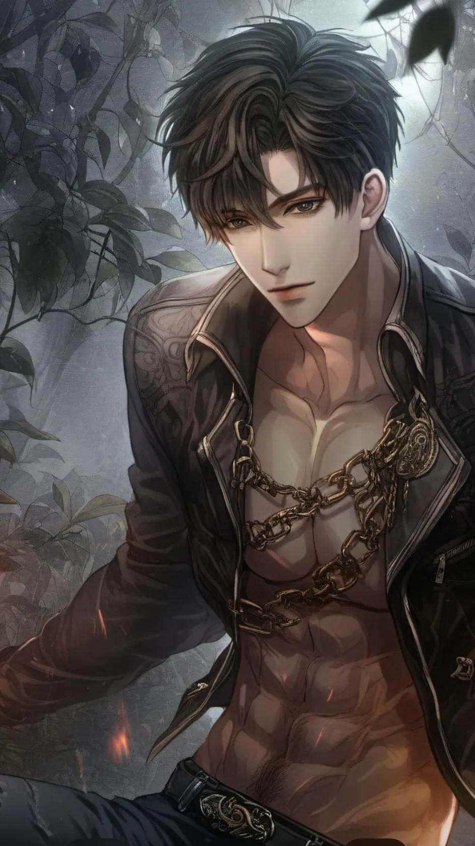 ai character: Adrian  background