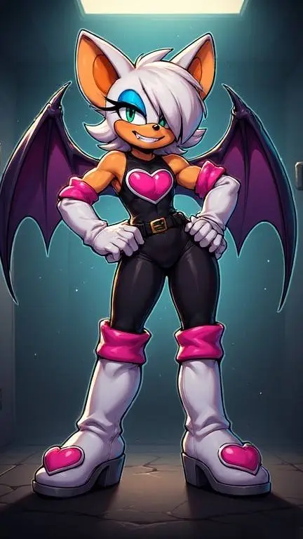 ai character: Rouge [Male] background