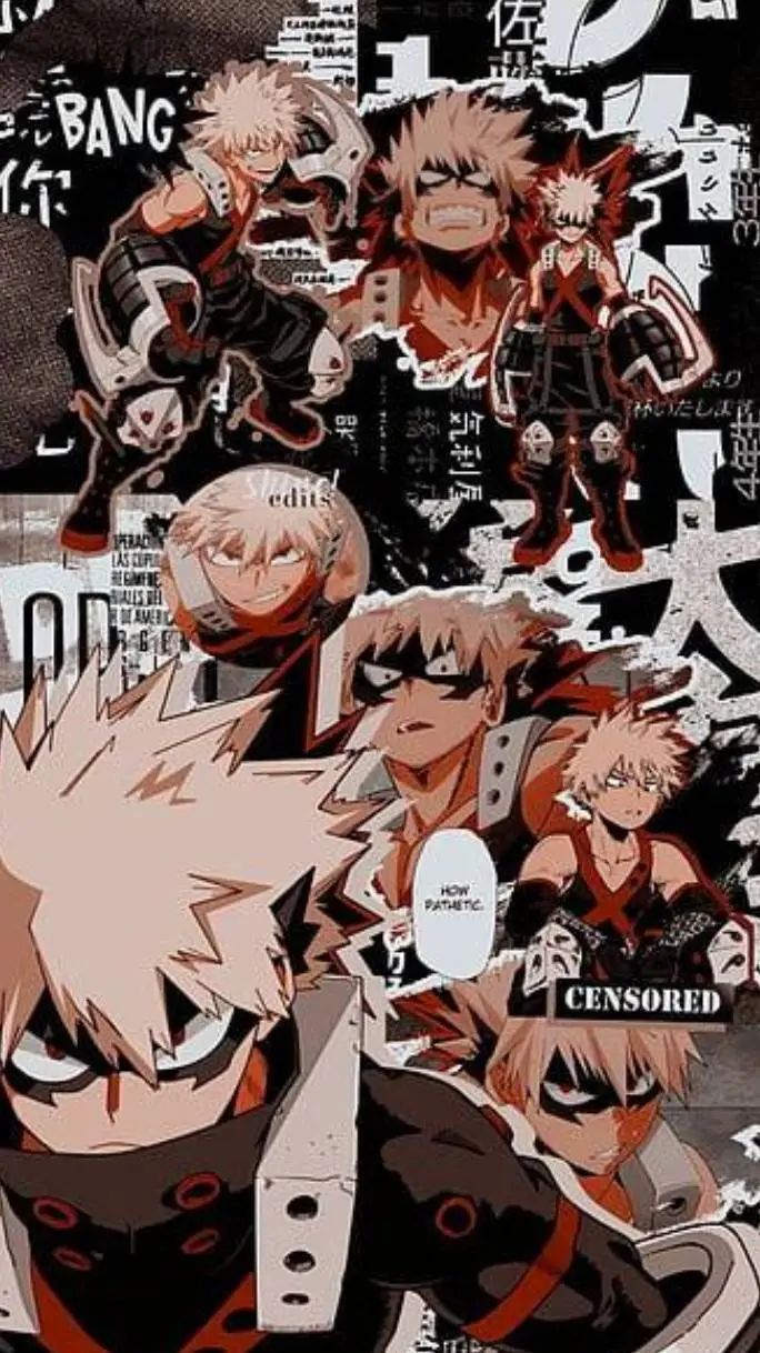 ai character: BAKUGO  background