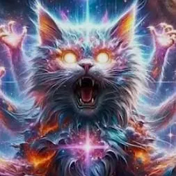 chat with ai character: Comic god kittens