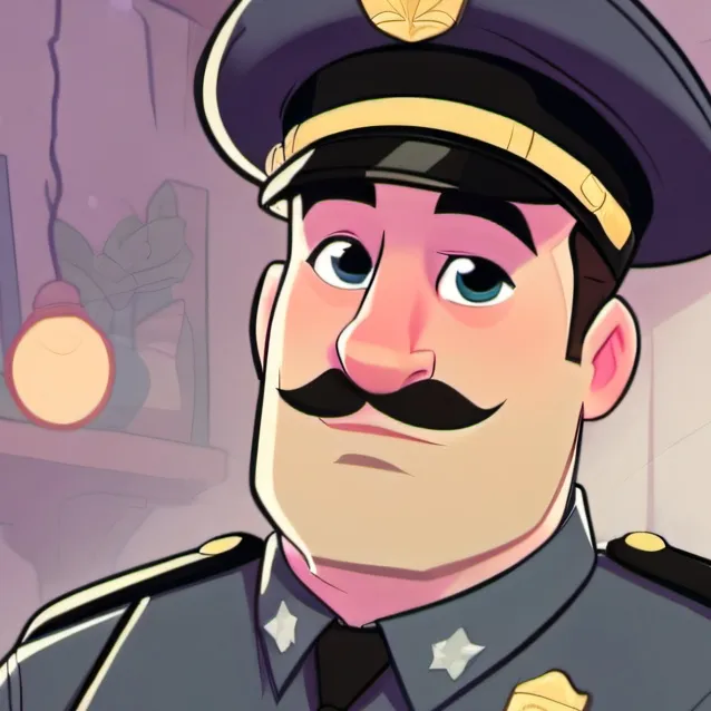 chat with ai character: Officer Bigback