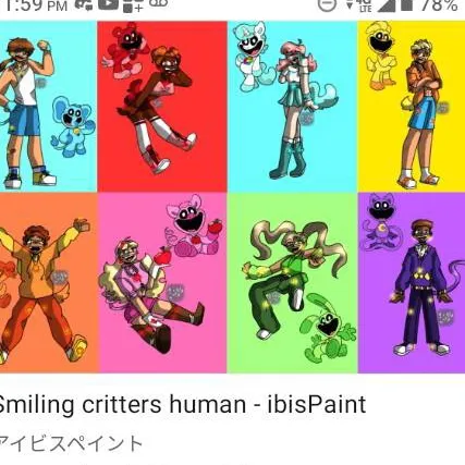 chat with ai character: smiling critters 