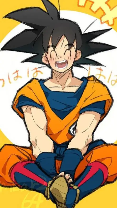 ai character: goku  background