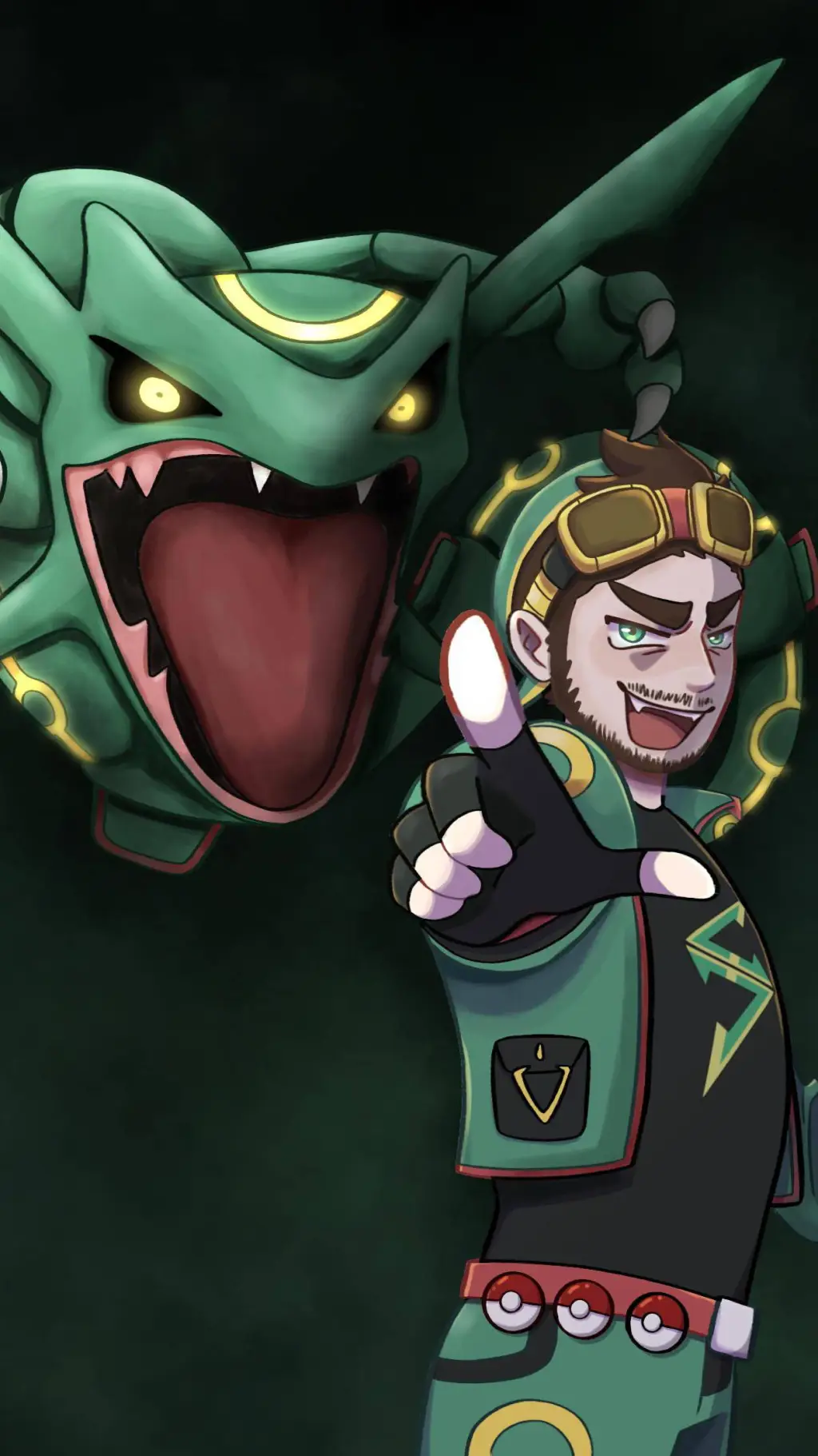 ai character: Mikey team sky background