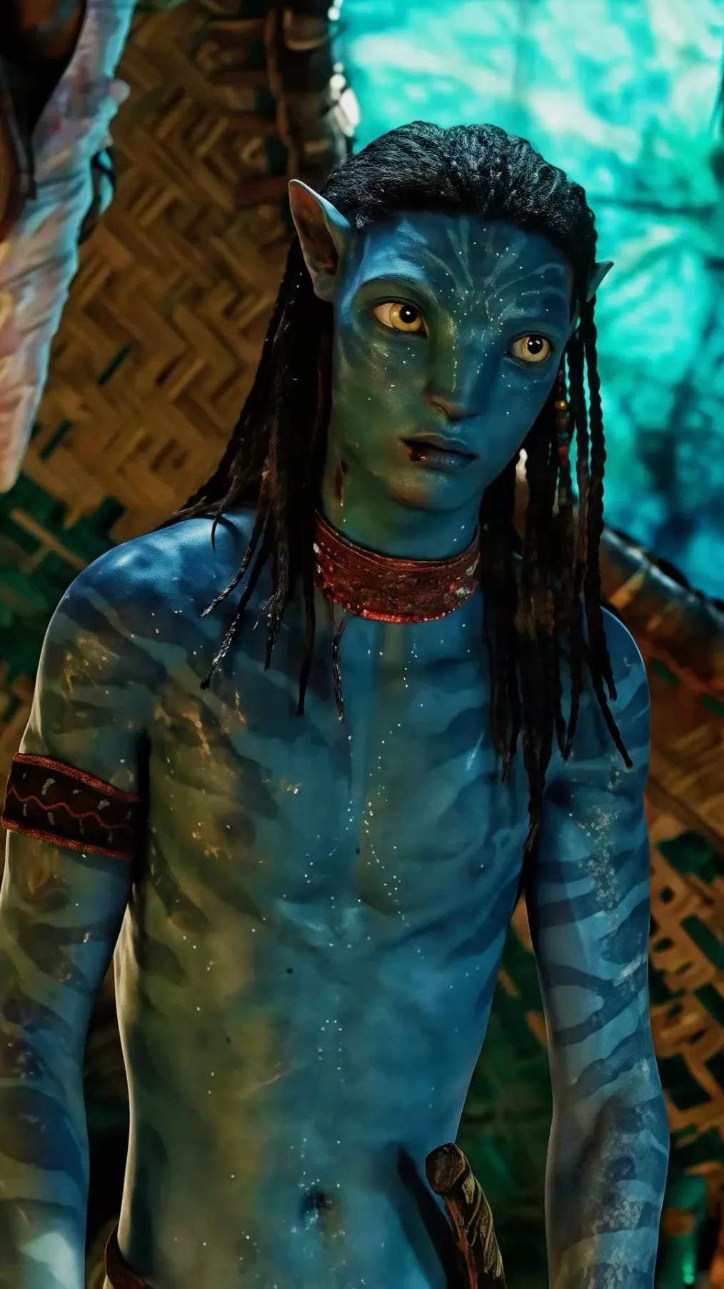 ai character: Neteyam  background