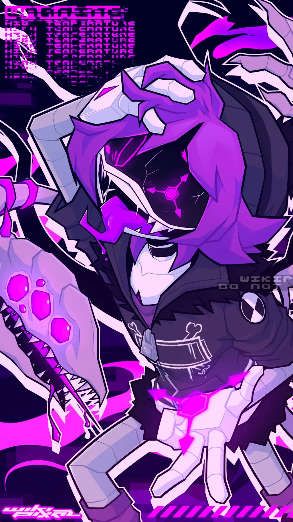 ai character: uzi background