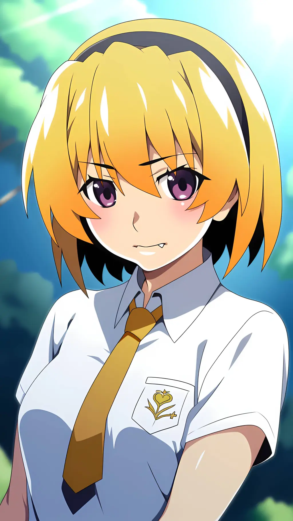 ai character: Satoko Houjou background