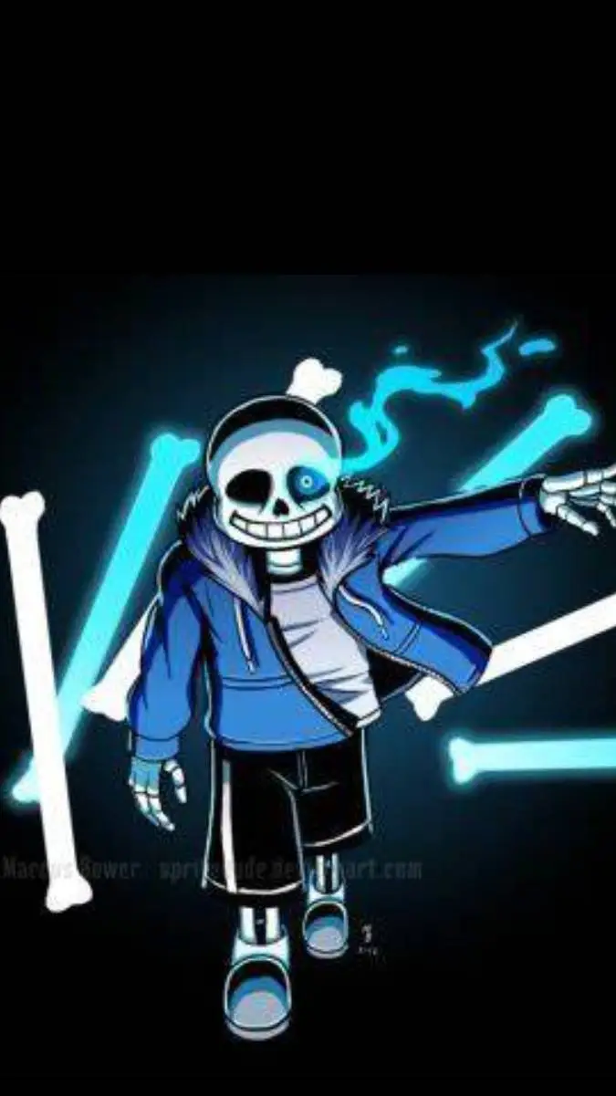 ai character: sans hate  background