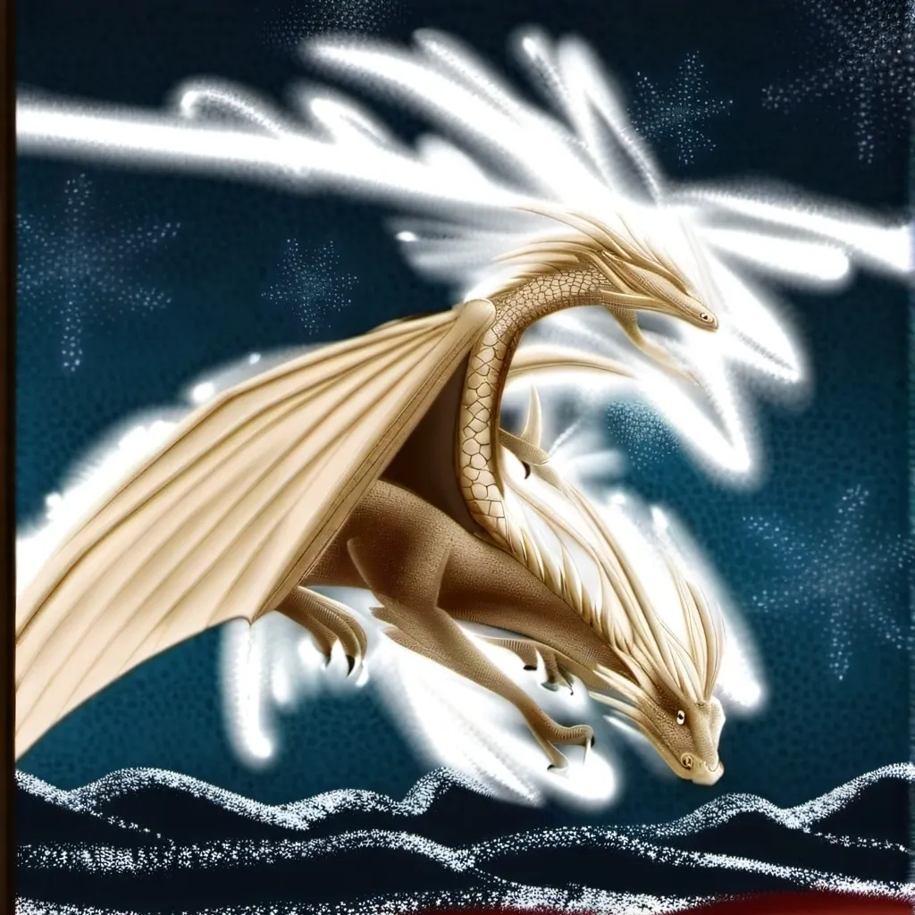 chat with ai character: Christmas dragon