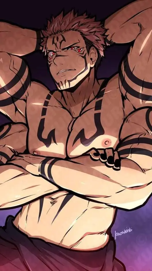 ai character: sukuna meets child background