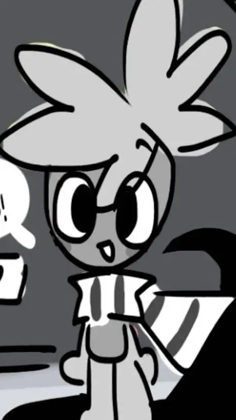 ai character: EMO SPROUT- background