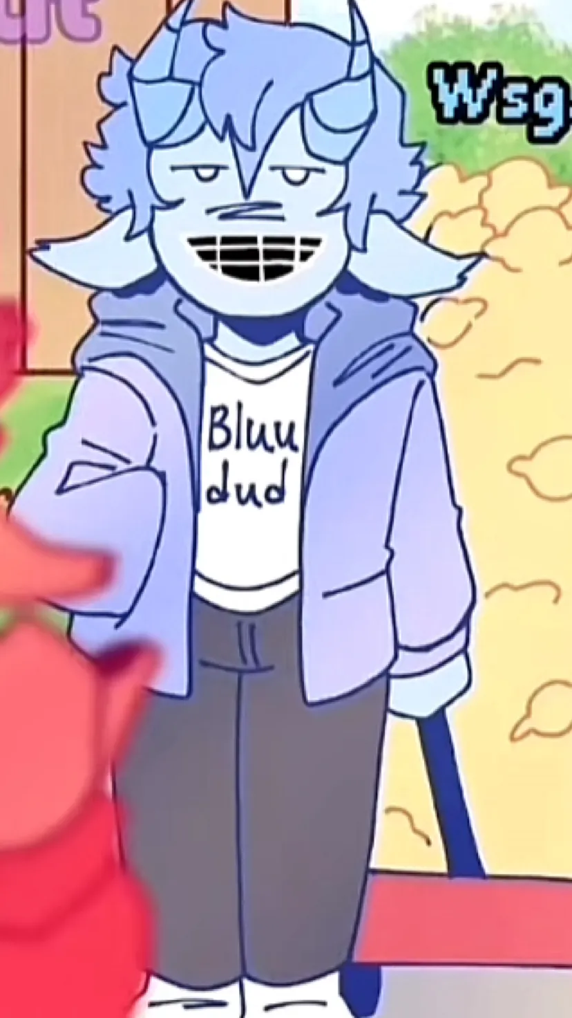 ai character: Bluudud background