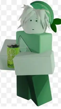 ai character: Lime Girl background