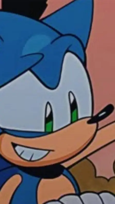 ai character: Sonic  background