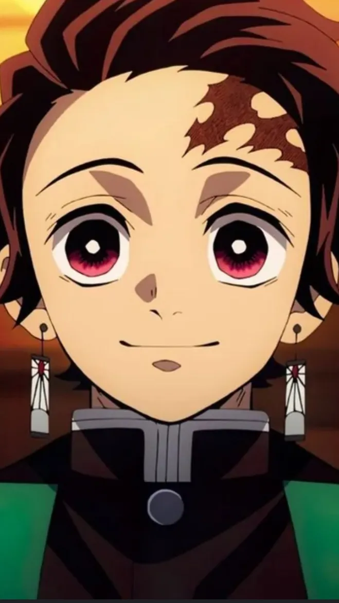 ai character: Tanjiro Kamado  background