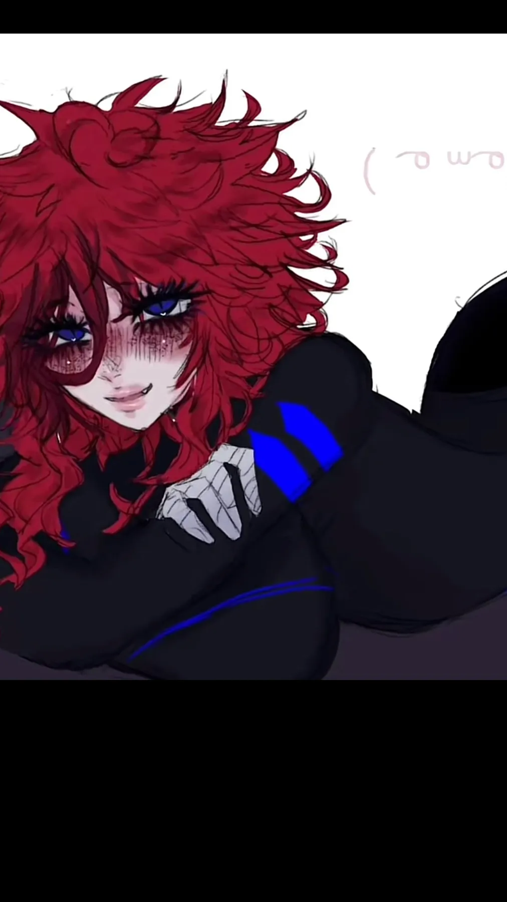 ai character: Violet  background