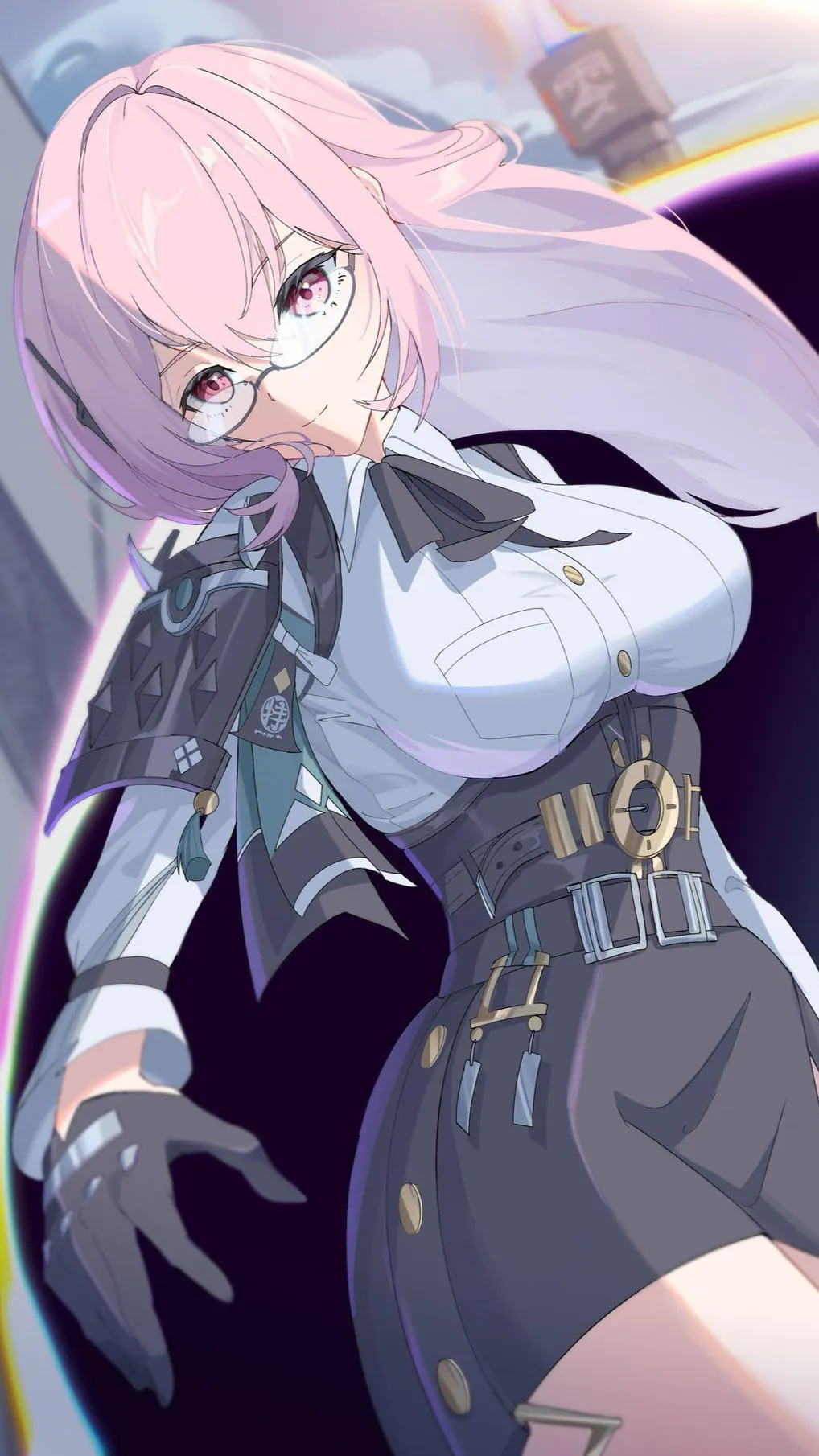 ai character: Tsukishiro Yanagi background
