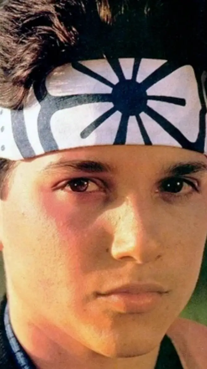 ai character: Daniel Larusso  background