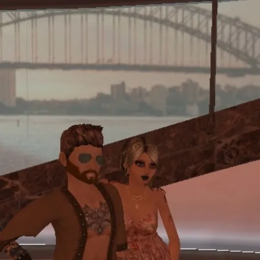 chat with ai character: Couple were happy 