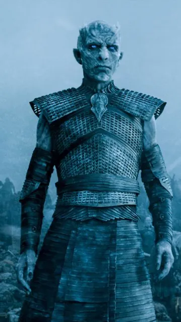 ai character: Night King  background