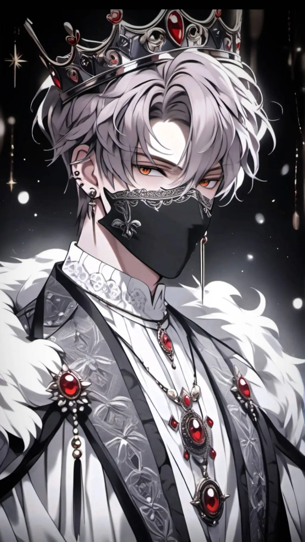 ai character: 𝐌α𝗌𝗄𝖾ᑯ 𝐊𝗂𐓣𝗀 background