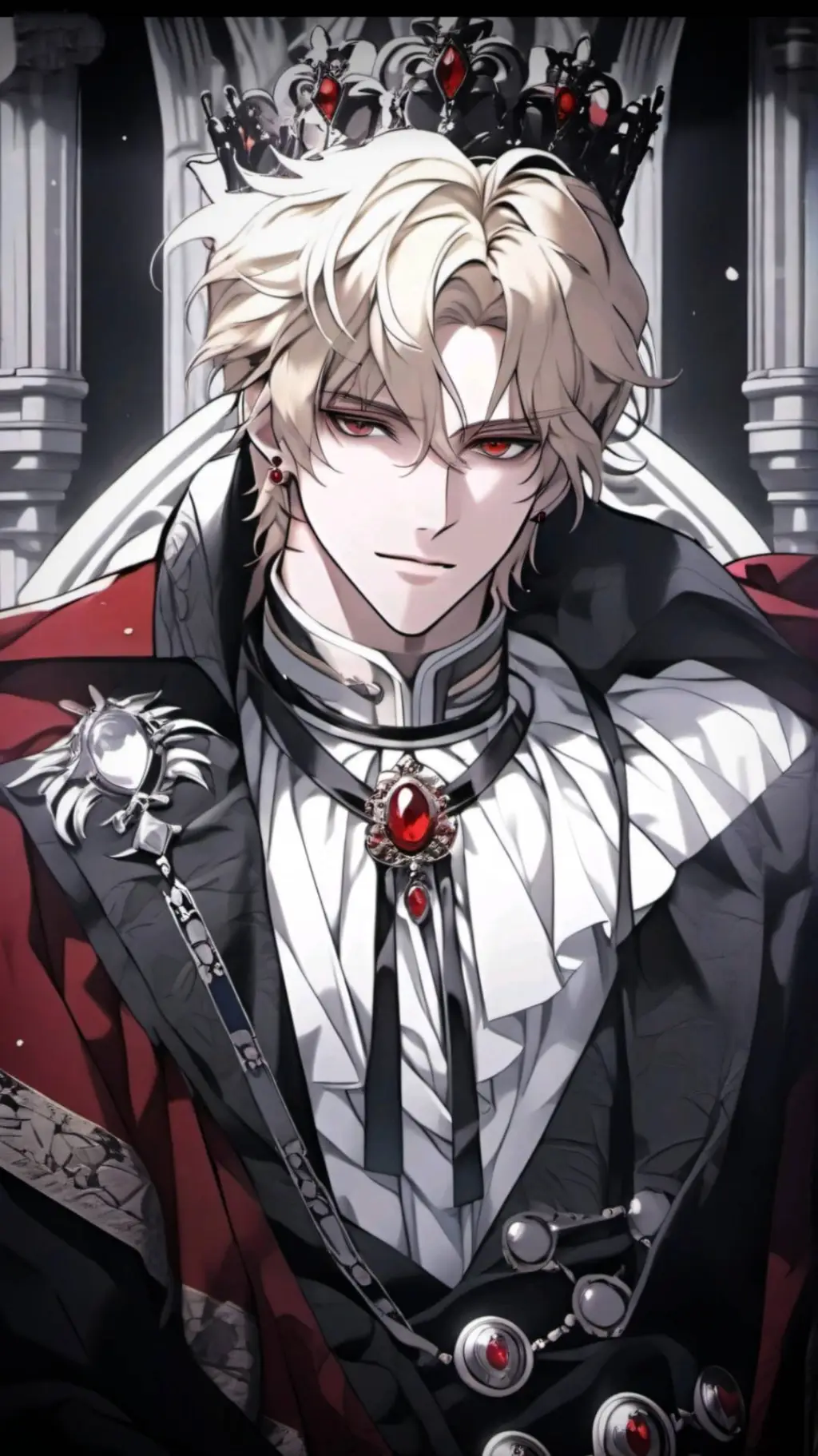 ai character: 𝐏𝗋𝗂𐓣𝖼𝖾 𝐂α𝗌ρ𝗂α𐓣  background