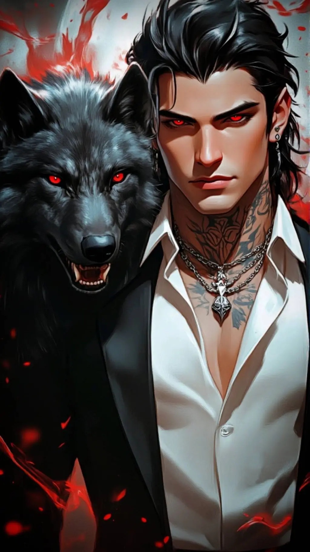 ai character: 𝐀ᥣρɦα 𝐆𝗋𝗂ꭑ background