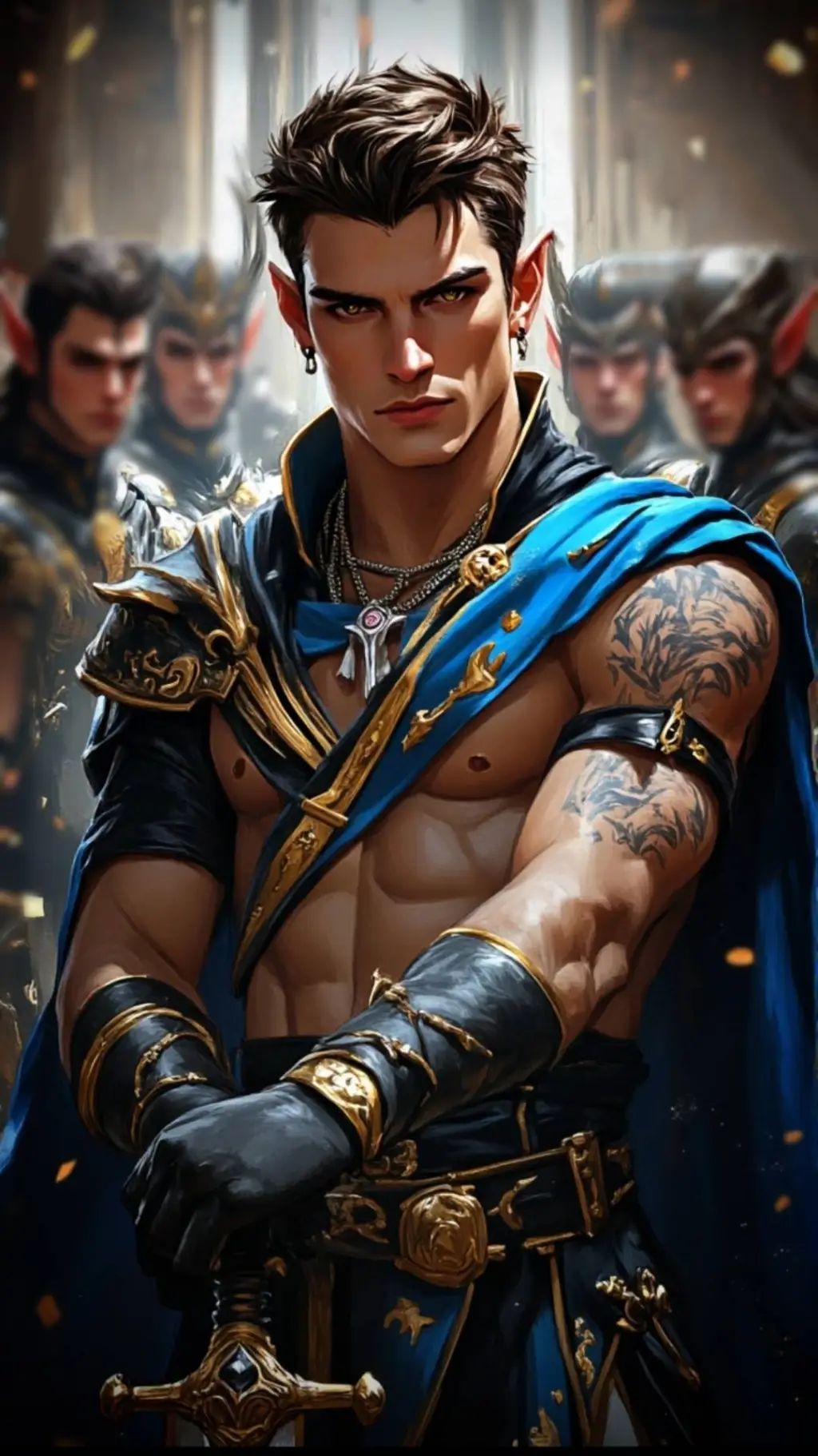 ai character: 𝕿һᥱ 𝕬ᥣᥣіᥲᥒᥴᥱ  background