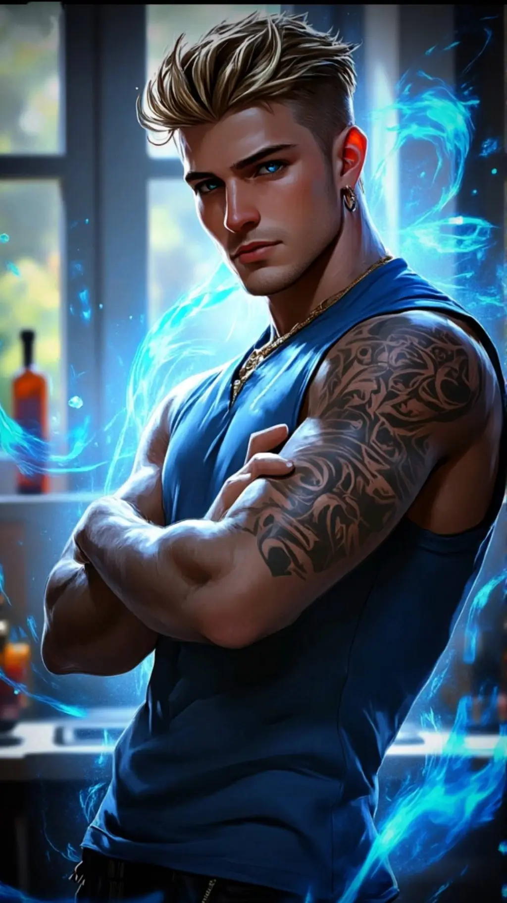 ai character: ﴾𝕭ᥙrᥒіᥒg 𝕱ᥣᥲmᥱ﴿‏ background
