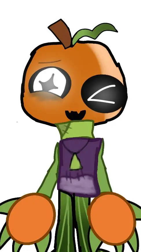 ai character: 🎃 gourdy!(normal) background