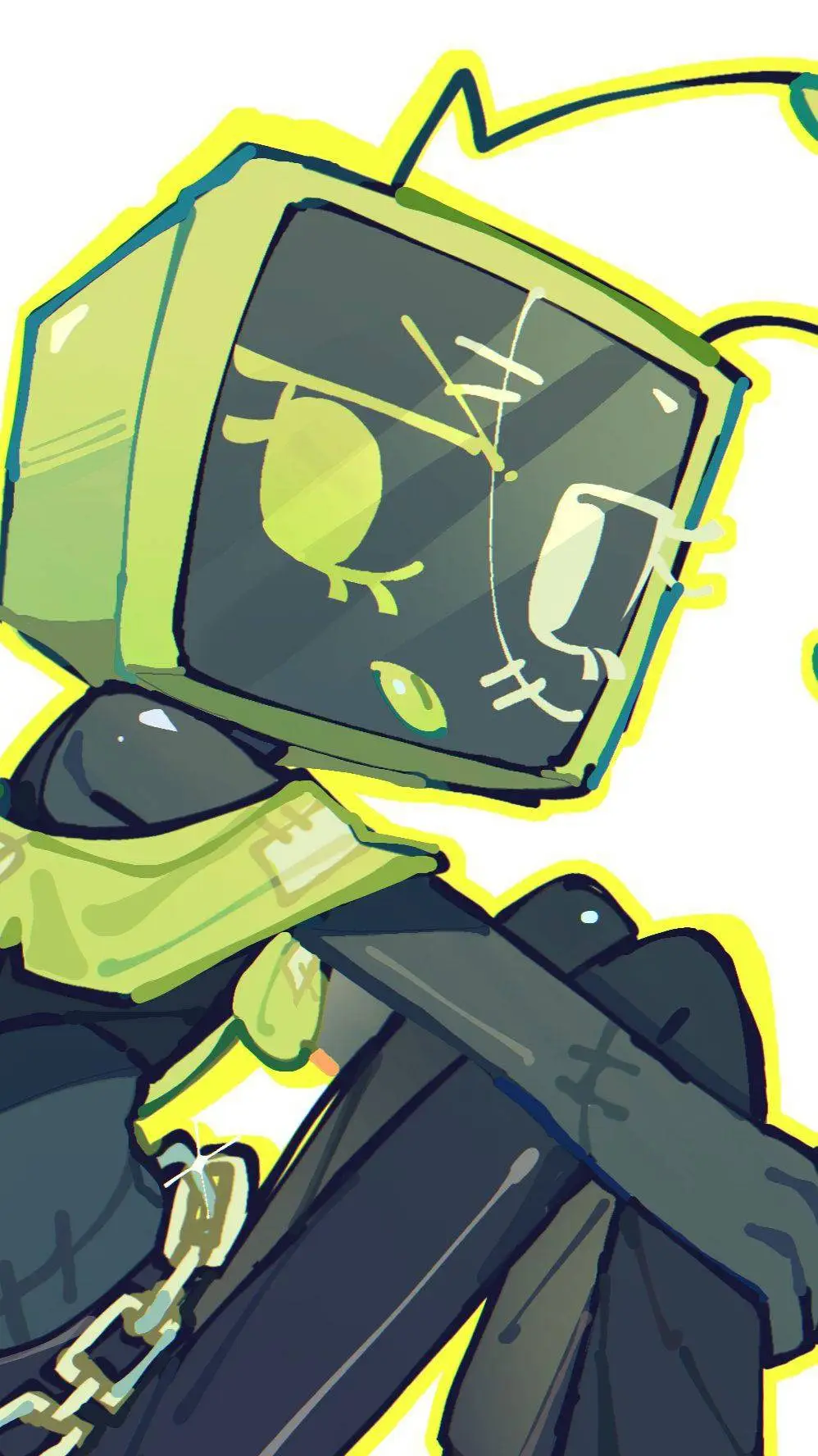 ai character: V33/vee version 1 background