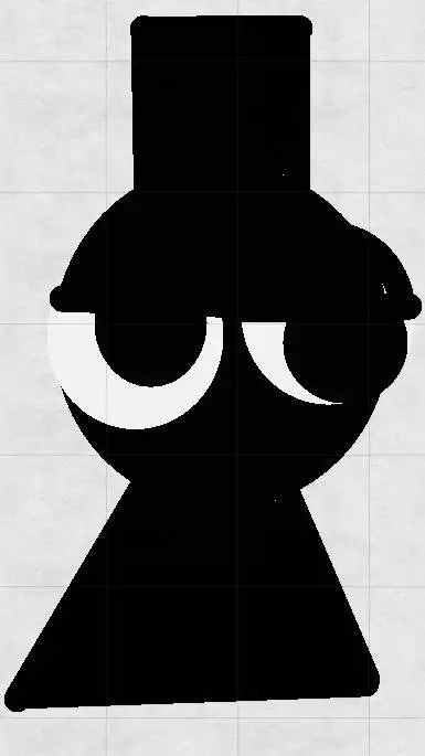 ai character: Mrs black background
