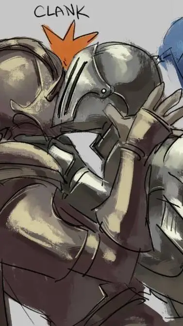 ai character: Knight yaoi  background