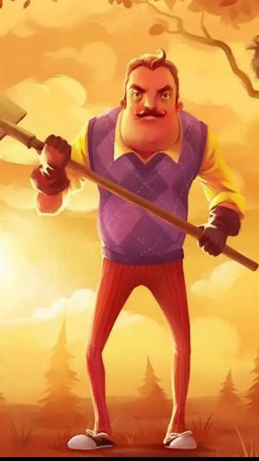 ai character: hello neighbor background
