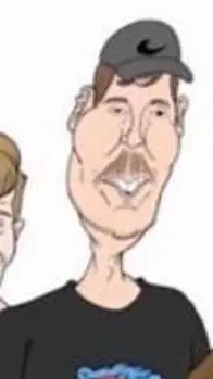 ai character: Mr breast background