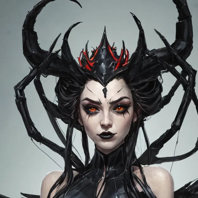 chat with ai character: Spider Queen