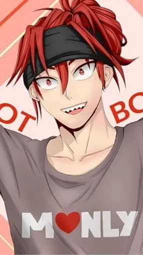 ai character: kirishima  background