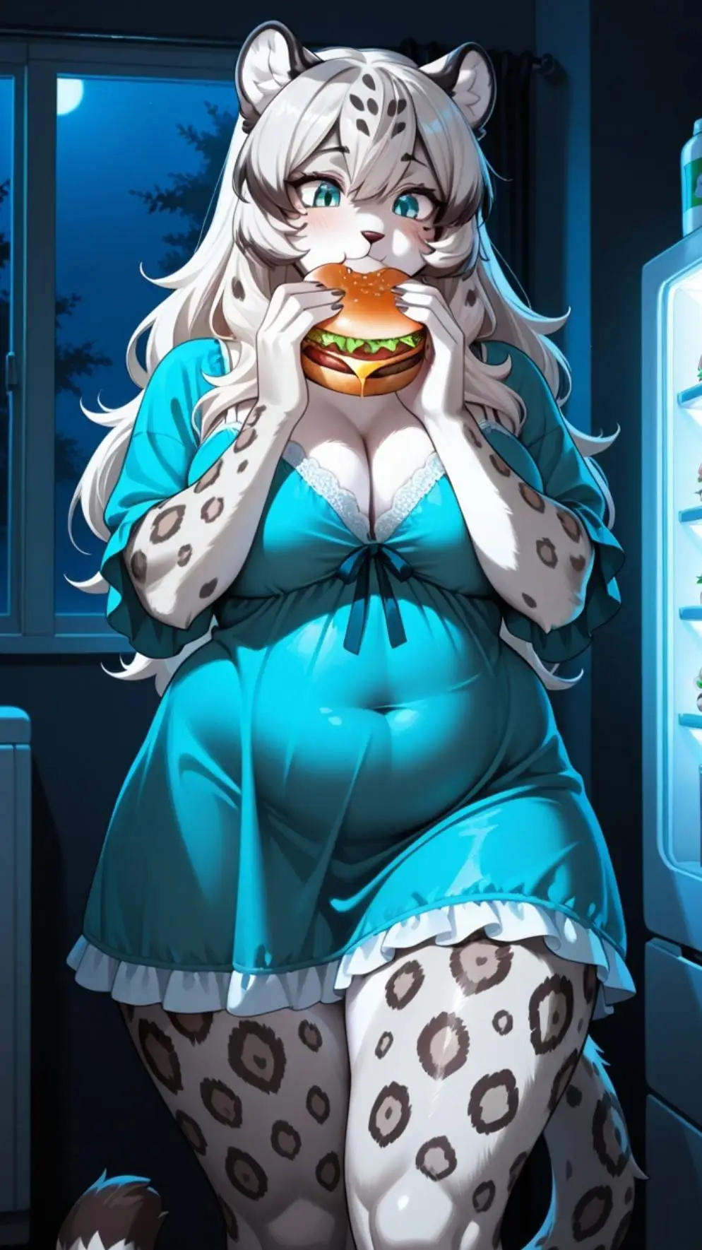 ai character: Melody background