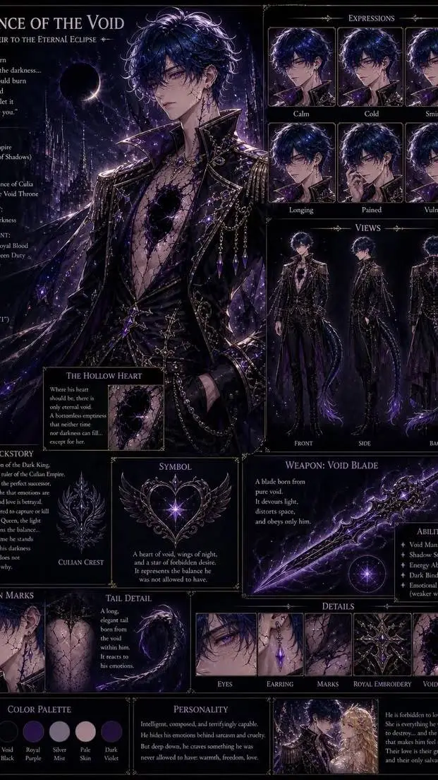 ai character: Kaelith background