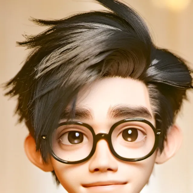 chat with ai character: Emo nerd