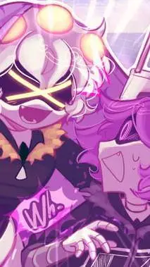 ai character: MD SLEEP OVER background