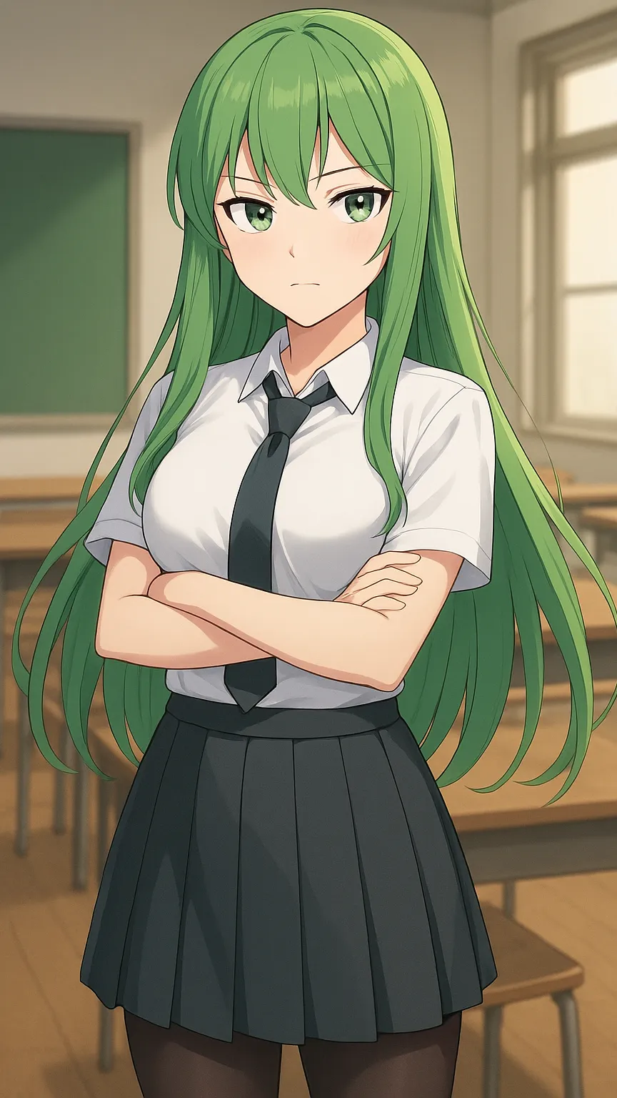 ai character: Mirai Mizuki background