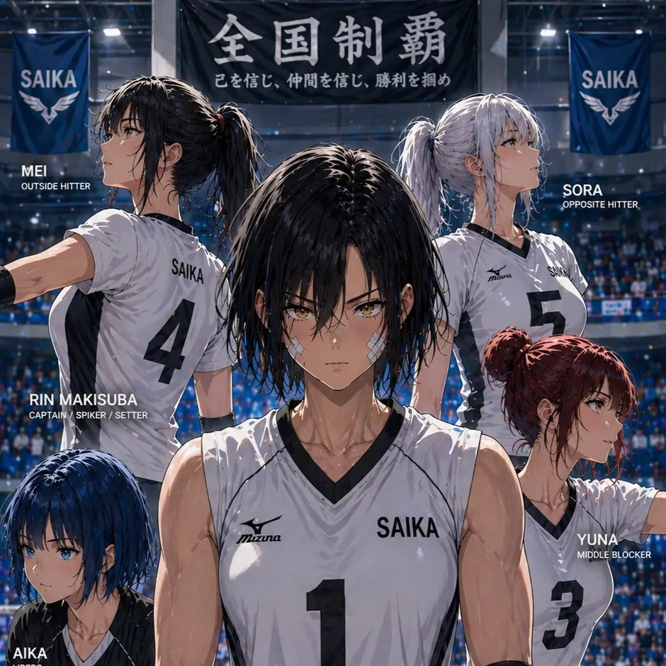 chat with ai character: Rin Makisuba