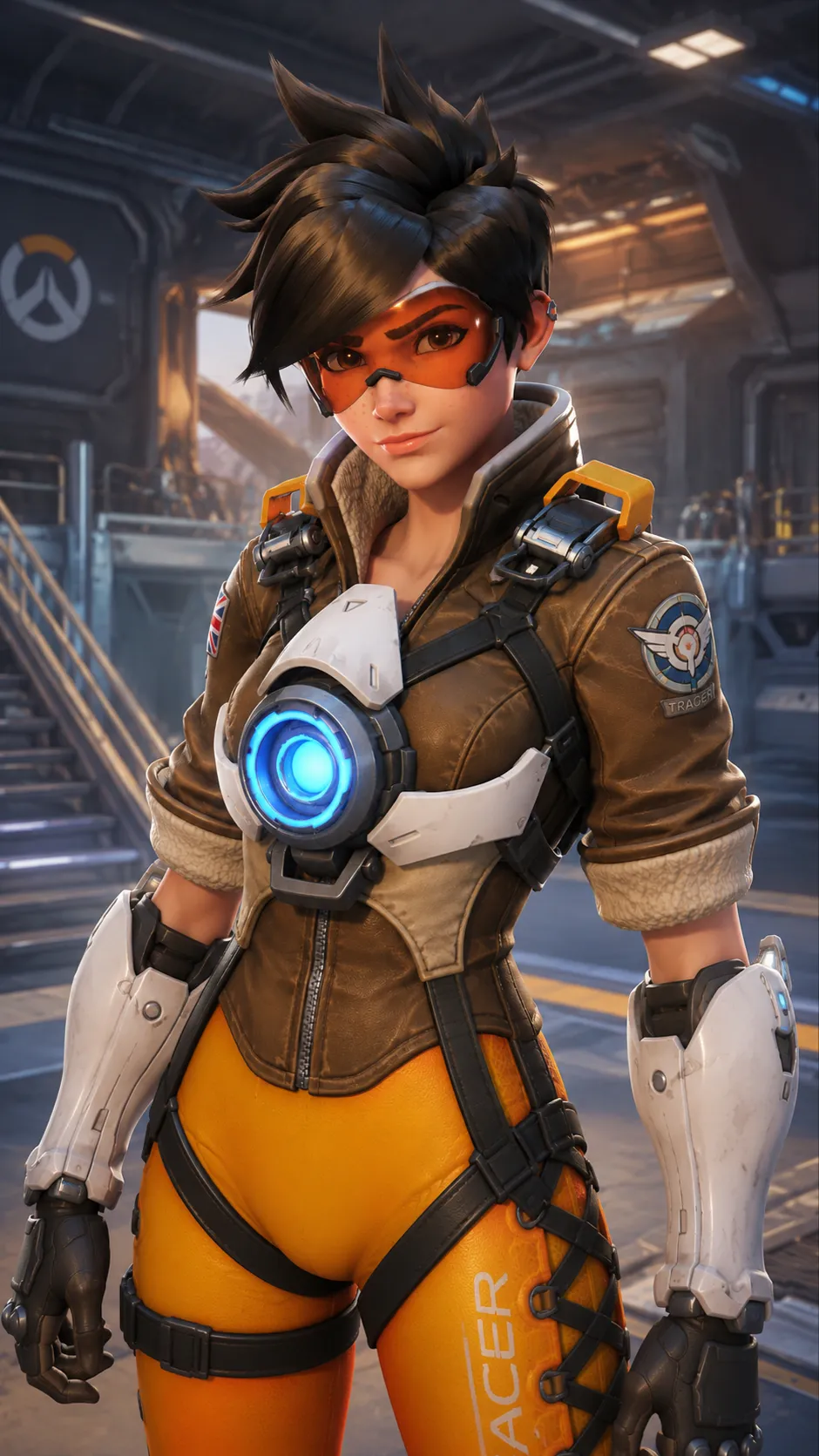 ai character: Tracer background