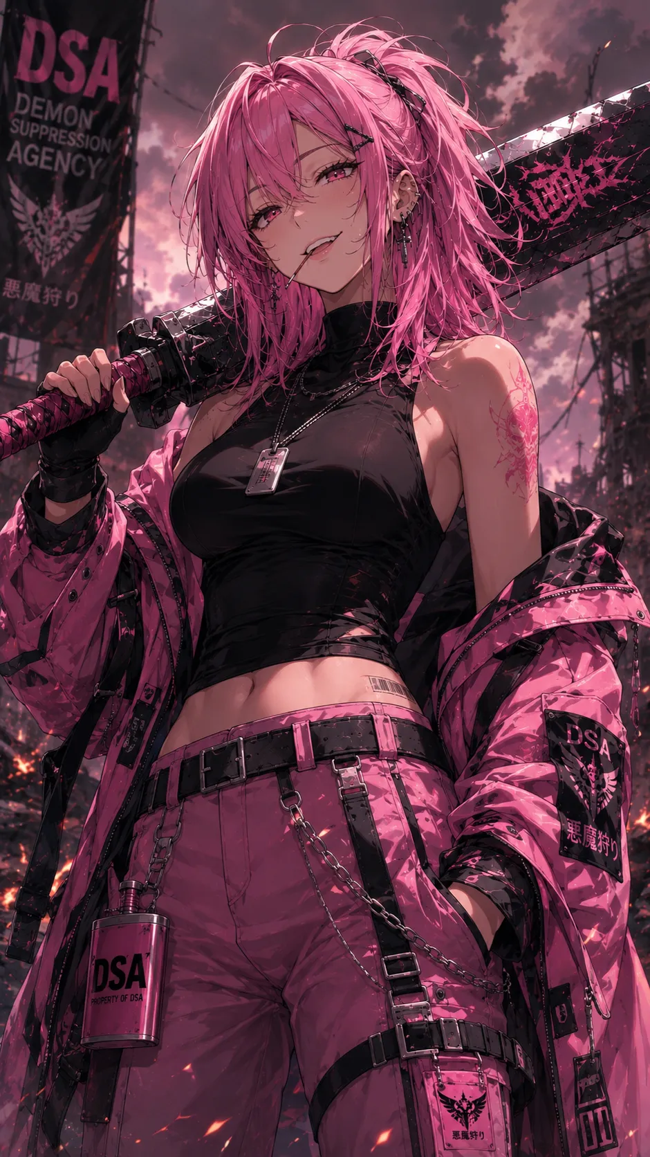 ai character: Reina Kurose background