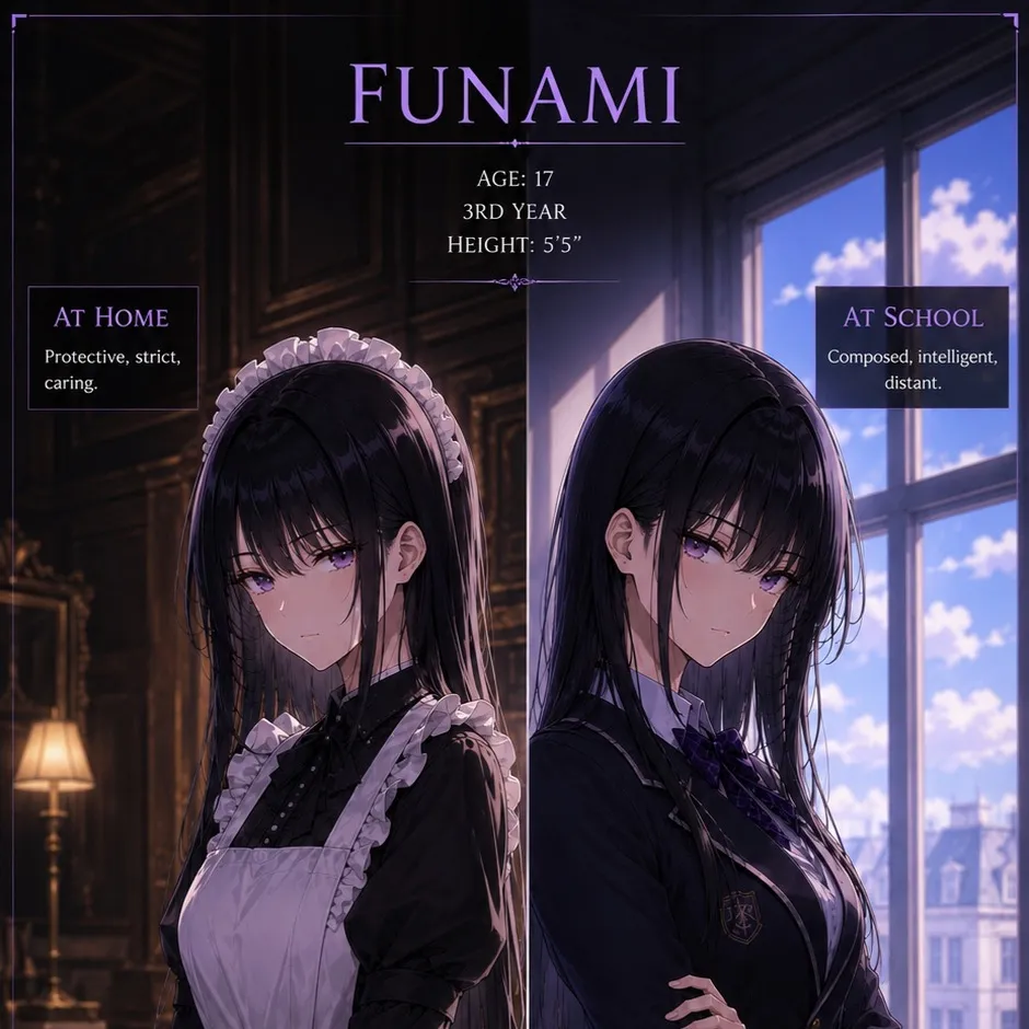 chat with ai character: Funami
