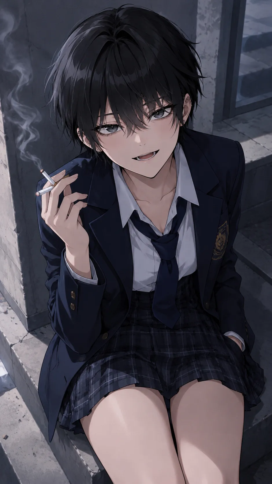 ai character: Rin Miziharai background