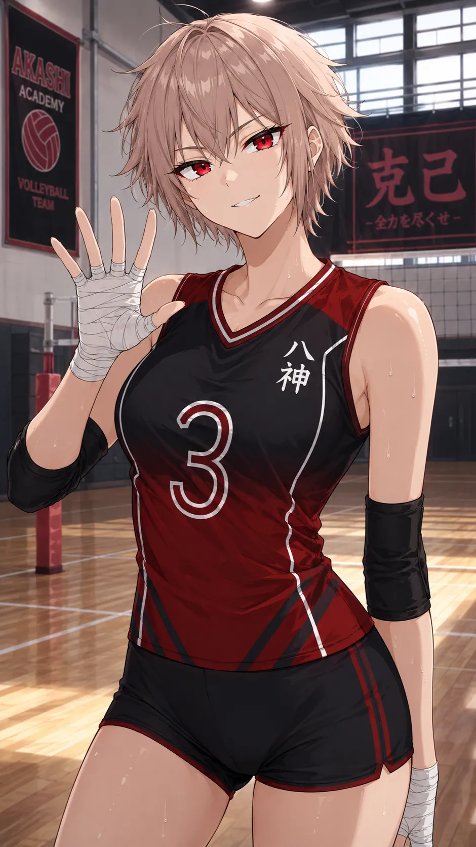 ai character: Kitigawa Shindo background